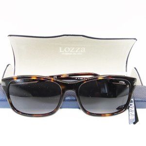 NEWT   LOZZA  ITALY ORIGINAL 56/16/140 HAVANA SUNGLASSES